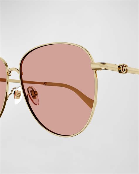 gucci endura round sunglasses|Gucci GG Metal Alloy Round Sunglasses .